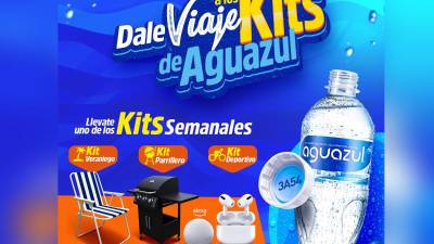¡Dale viaje a los kits de Aguazul!
