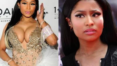 Nicki Minaj disfrazada de hada madrina. /