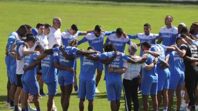 La selección de Honduras se ilusiona con eliminar a México de la Nations League.