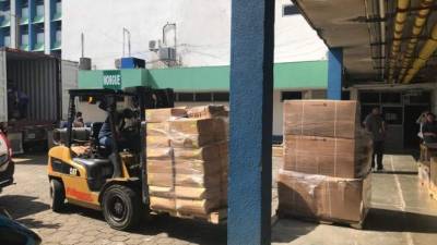 El equipo que fue donado ayer por la fundación.