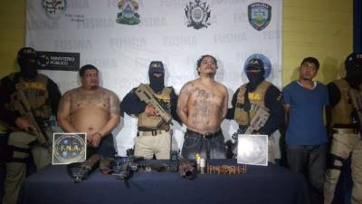 La operación fue realizada por elementos de la Fuerza de Seguridad Interinstitucional Nacional (Fusina).