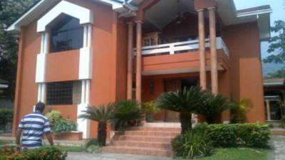 Una de las casas incautadas al empresario José Handal.