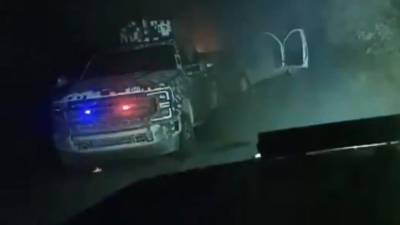 Video del enfrentamiento entre carteles de la droga en el municipio de Doctor Coss, Nuevo León, México.