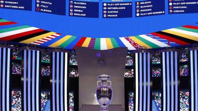 Estos son los grupos de la Eurocopa del próximo año en Alemania.