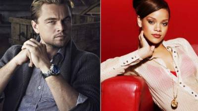 Leonardo DiCaprio y Rihanna se comen a besos.