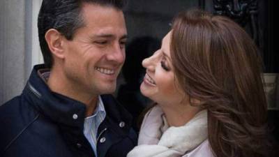 Peña Nieto y Angélica Rivera celebraron ayer su séptimo aniversario de bodas.
