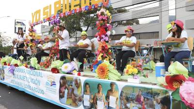 Militares y policías realizaron un despliegue operativo en la actividad.