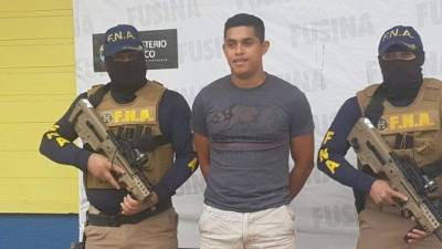El imputado fue detenido por miembros se la Fuerza Nacional Antiextorsión (FNA).