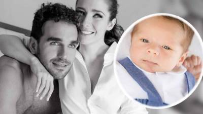 Ariadne Díaz y su pareja Marcus Ornellas presentaron a su hijo Diego en la nueva edición de la revista ¡Hola!