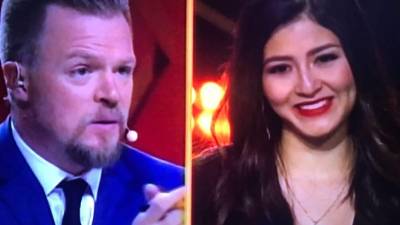 El 'juez de hierro', Arturo López Gavito, de La Academia se sorprendió con el talento de la hondureña.