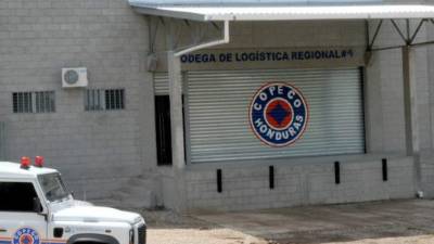 Oficina de Copeco en Comayagua.