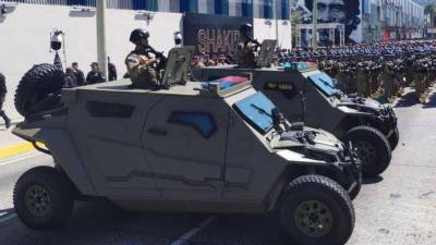 La Fuerza Armada de El Salvador desplegó un amplio dispositivo de seguridad en los alrededores del Estadio Nacional “Jorge Mágico González” con motivo del primer concierto de la residencia artística de Shakira en el país.