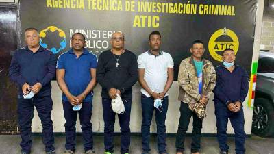 Por delito de tráfico de drogas agravado fueron acusados colombianos y hondureños.