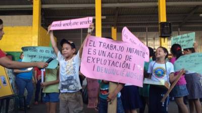 Los estudiantes hicieron una dramatización.