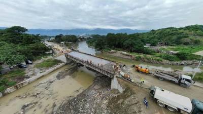 El alcalde Roberto Contreras supervisó la obra y dijo que es un proyecto que está siendo construido con los impuestos de los sampedranos