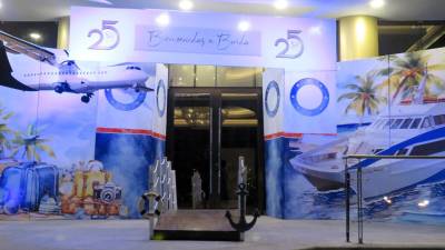 La agencia de viajes Representantes Turísticos celebran su 25 Aniversario en la ciudad de San Pedro Sula.