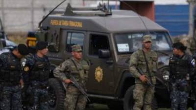 Personal de seguridad en Centroamérica. Foto referencial.