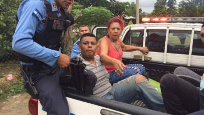 Los detenidos serán presentados a la fiscalía de turno.