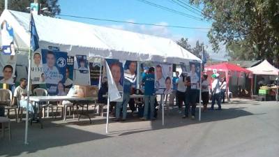 Los pobladores de Comayagua ejercer con tranquilidad el sufragio.
