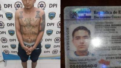 El capturado responde al nombre de José Santos Orellana Rodríguez.