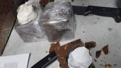 La droga incautada fue decomisada.