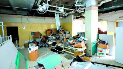 Así están algunos de los quirófanos del hospital.
