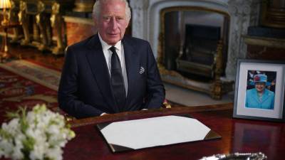 Carlos ofreció su primer discurso como Rey de Inglaterra un día después de la muerte de la reina Isabel II.