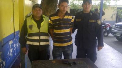Irvin Alvarado Peña será remitido a la Fiscalía por portación ilegal de armas.