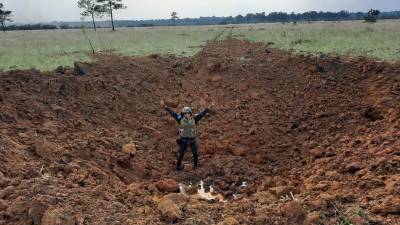 La supuesta narcopista fue localizada en el municipio de Brus Laguna.
