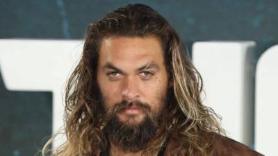 El actor hawaiano Jason Momoa, famoso por su papel en “Aquaman”.