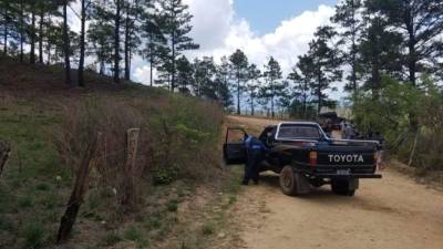 Uno de los policías resultó herido.