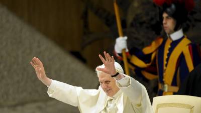 Imagen de Archivo del papa emérito Benedicto XVI.