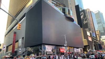 El Times Square se quedó sin energía /Foto tomada de Twitter de Disaster Alert (@DisasterAlert19)