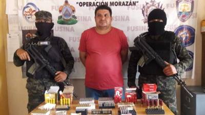 En la imagen, el detenido José Rolando Morales Romero (41).
