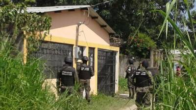 Ada Muñoz fue capturada en una casa de la colonia El Estadio de San Pedro Sula.