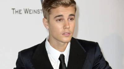 El cantante canadiense.