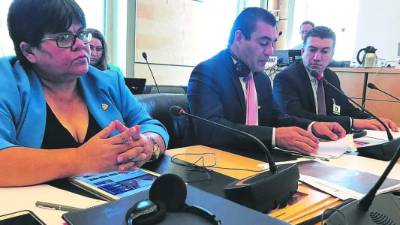 La delegación hondureña fue consultada el jueves sobre el sistema de justicia, trabajo infantil y derechos de la comunidad LGBT.