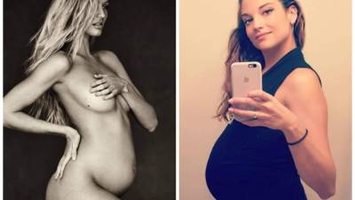 Nueve famosas felices y embarazadas.