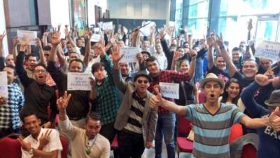 Este domingo los concursante se dieron cita en expocentro para las pruebas.