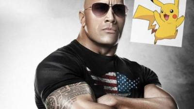 El famoso actor Dwayne Johnson.