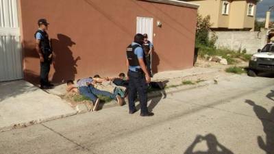 La detención se dio en la residencial Las Uvas de Tegucigalpa.