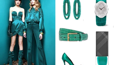 Lucirás espectacular con un vestido de coctel o de noche en este color. Las joyas que incluyen estas piedras te harán lucir muy glamorosa.