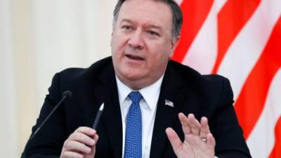 Pompeo se reunirá esta tarde con Putin para discutir varios temas, entre estos las crecientes tensiones entre EEUU e Irán y la crisis venezolana./AFP.