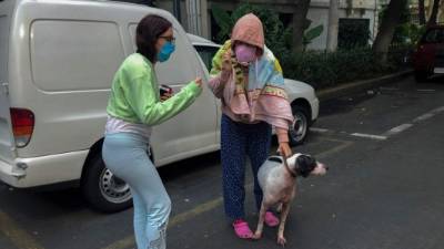 La alerta sísmica en la capital mexicana permitió que los ciudadanos evacuaran los edificios antes del terremoto./AFP.