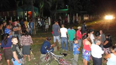 En la calle principal de La Guacamaya, El Progreso, Yoro, ocurrió el hecho criminal ayer por la tarde.
