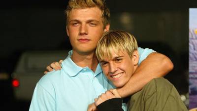 Nick Carter tuvo una relación tensa con su hermano menor Aaron.