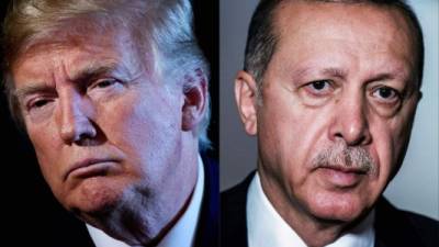 Trump advirtió al mandatario turco, Recep Erdogan, contra un ataque a los kurdos, aliados de EEUU, en Siria./AFP.