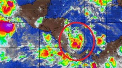 La depresión tropical 16 se encuentra frente a las costas de Nicaragua y Costa Rica y avanza hacia Honduras.