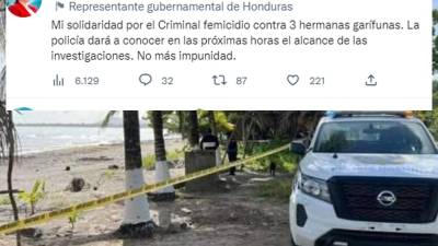 Publicación de la presidenta de Honduras, Xiomara Castro.