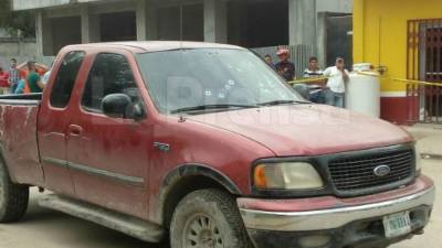 Vehículo en el que se conducía la víctima.